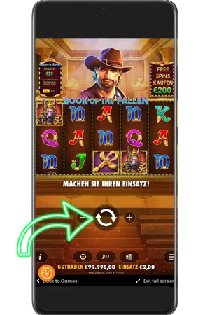 Book of Fallen casino Walzen drehen