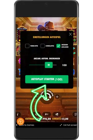 Book of Fallen Autoplay Funktion nutzen